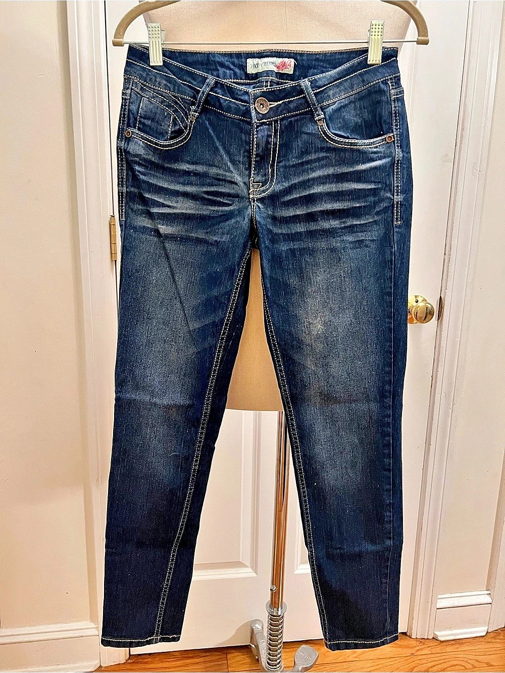 Paris Blues Skinny Jeans Blue Size 5